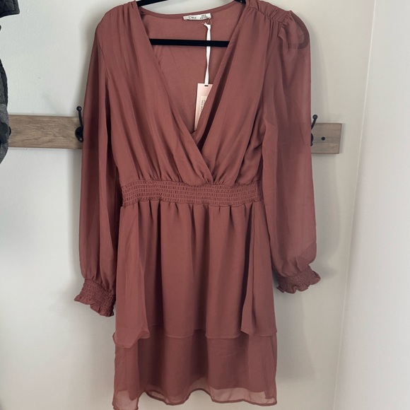 Dex Farrah dress - ash rose - Picture 3 of 4